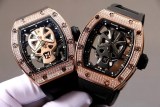 日本未入荷リシャールミル スカルウォッチ ダイヤモンドベゼル riw58243