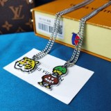 春もの新作ルイヴィトン ペンダントLVダック&タイガー 偽物 ネックレス MP3231