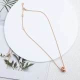 ブルガリ パレンテシ 偽物 オープンワーク スモールバンドネックレス Buq54671