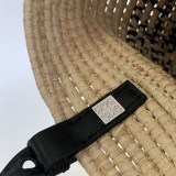 2022春夏 ロエベ スクエア バスケットバッグ コピー スモール リード＆カーフ lok28549