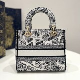 ★日本!!人気！レディディオール コピー LADY D-LITE ミディアムバッグ M0565OOMPM041
