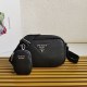 大人気！プラダ*レザー ショルダーバック ミニポーチ付き pun78060
