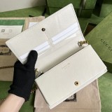 超希少！アディダス×グッチ 偽物 チェーン付き ウォレット ショルダーバッグ 621892 UZ3BG8847