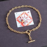 高品質♪♪♪エルメス シェーヌダンクル 偽物 MM ネックレス Tic93548