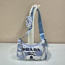 セール新作 プラダ レディース ナイロン ショルダーバッグ 偽物 puj93500