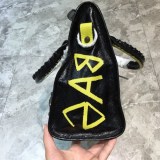 バレンシアガ シティM ハンドバッグ 偽物 グラフィティ クラシック bad62919