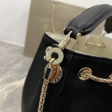 争奪戦 ブルガリ★セルペンティ フォーエバー サックバッグ 偽物 ブラック Buu76912