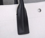 定番【サンローラン トートバッグ 偽物】リヴ・ゴーシュ コーテッドリネントートバッグ Sac89785