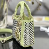 可愛い レディディオール 偽物 ミニ ハンドバッグ S0856