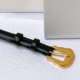 高級ブランドセリーヌ HOMME BC-04 ゴールドメタル バックルベルト 偽物 Cez42295