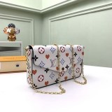 ルイヴィトン ショルダーバッグ 偽物☆モノグラム ポシェット フェリシー ゲーム オンLV20212