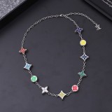 《華やかな印象に》ルイヴィトン コピー ビッグパーティーネックレス M01058