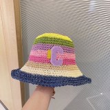 新作入手困難 セリーヌ  ハット コピーラフィア ベージュ Cef80262