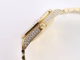 人気No1 ロレックス スーパーコピー 腕時計 デイデイト 39MM メンズ シャンパン 全面ダイヤド ros21771