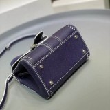 ★日本!!人気！デルボー カーフスキン ブリヨン ショルダー 偽物 ハンドバッグ☆送料込 AA0406ADW0AKSPA