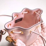 フェンディ コピー ロゴ モントレッジョ ミニ バケットバッグ fes12868