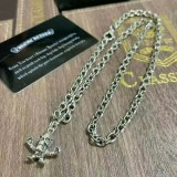大人気！クロムハーツ ネックレス 偽物 フィリグリー クロス ボールチェーン Kux61353