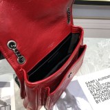 21AW新作サンローラン ショルダーバッグ 偽物 ニキ ベイビー クリンクルヴィンテージレザー Saz31642
