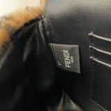 世界中で大人気♪フェンディ バゲット コピー スモール ブラウン シープスキンバッグ 8BS017A8HPF180S