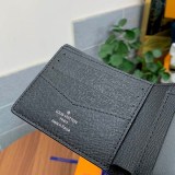完売必至 ルイヴィトン コピー タイガ モノグラム  二つ折り財布 ブラック vuk34491