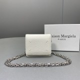超話題!メゾンマルジェラ バッグ コピー ブラックレザーショルダーバッグ Mah09803