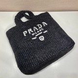 大人気！プラダ ラフィアショッピングバッグ 偽物BIG puj33272