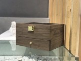 完売前に！ルイヴィトン 2024新作 小物入れ収納ボックス 新居寝具用品 アンティーク無垢材の時計ケースです