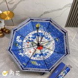 入手困難品！2024 ディオール 新作 雨晴兼用折りたたみ傘 自動開閉 偽物