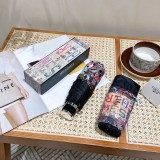 【使い勝手抜群】2024 エルメス 新作 雨晴兼用5段折りたたみ傘 自動開閉 スーパーコピー