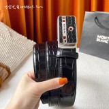 注目度抜群！モンブラン 新作 メンズベルト コピー 35mm