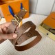 注目度抜群！ルイヴィトン 新作 レディースベルト スーパーコピー 30mm