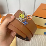 日本未入荷 ルイヴィトン 新作 メンズベルト スーパーコピー
