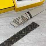 お洒落 フェンディ 新作 メンズベルト 偽物 40mm