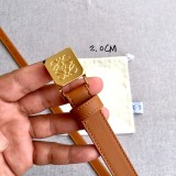 人気No1★ ロエベ 新作 レディースベルト 偽物 20mm