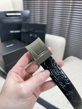 新色登場☆ イヴサンローラン 新作 レディースベルト コピー 30mm