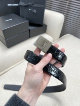 新色登場☆ イヴサンローラン 新作 レディースベルト コピー 30mm