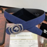 ☆超人気☆ ステファノ·リッチ 新作 メンズベルト 偽物 38mm