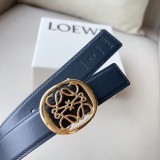 【限定カラー】ロエベ 新作 レディースベルト 偽物 32mm