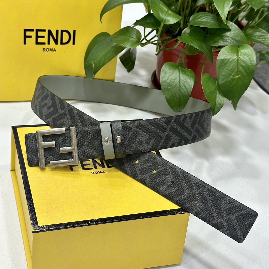 注目度抜群！フェンディ 新作 メンズベルト 偽物 40mm