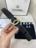 使い勝手良し シャネル 新作 レディースベルト 偽物 30mm