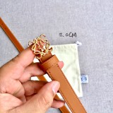 完売必至 ★ ロエベ 新作 レディースベルト 偽物 20mm