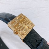 争奪戦 ミュウミュウ 新作 レディースベルト コピー 30mm