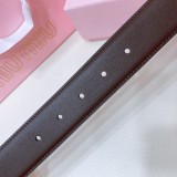 注目度抜群！ミュウミュウ 新作 レディースベルト スーパーコピー 35mm