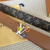 日本未入荷 ルイヴィトン 新作 メンズベルト スーパーコピー