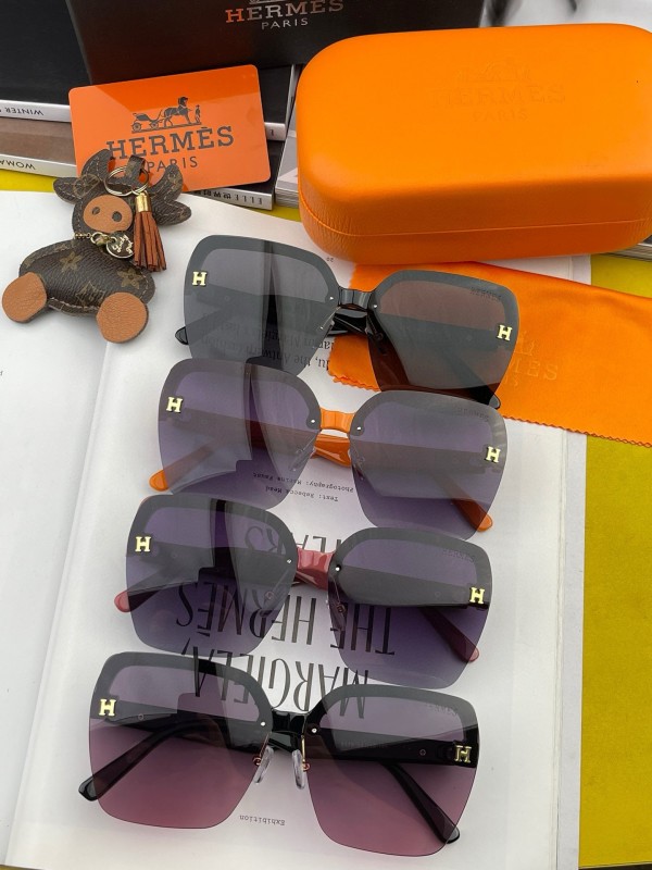 人気爆発☆ 2024 エルメス 新作 レディース偏光サングラス 偽物 3色