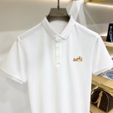 使い勝手良し 2024 エルメス 新作 半袖Tシャツ 偽物 2色