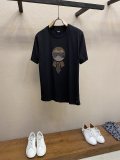 送料込 2024 フェンディ 新作 半袖Tシャツ 偽物