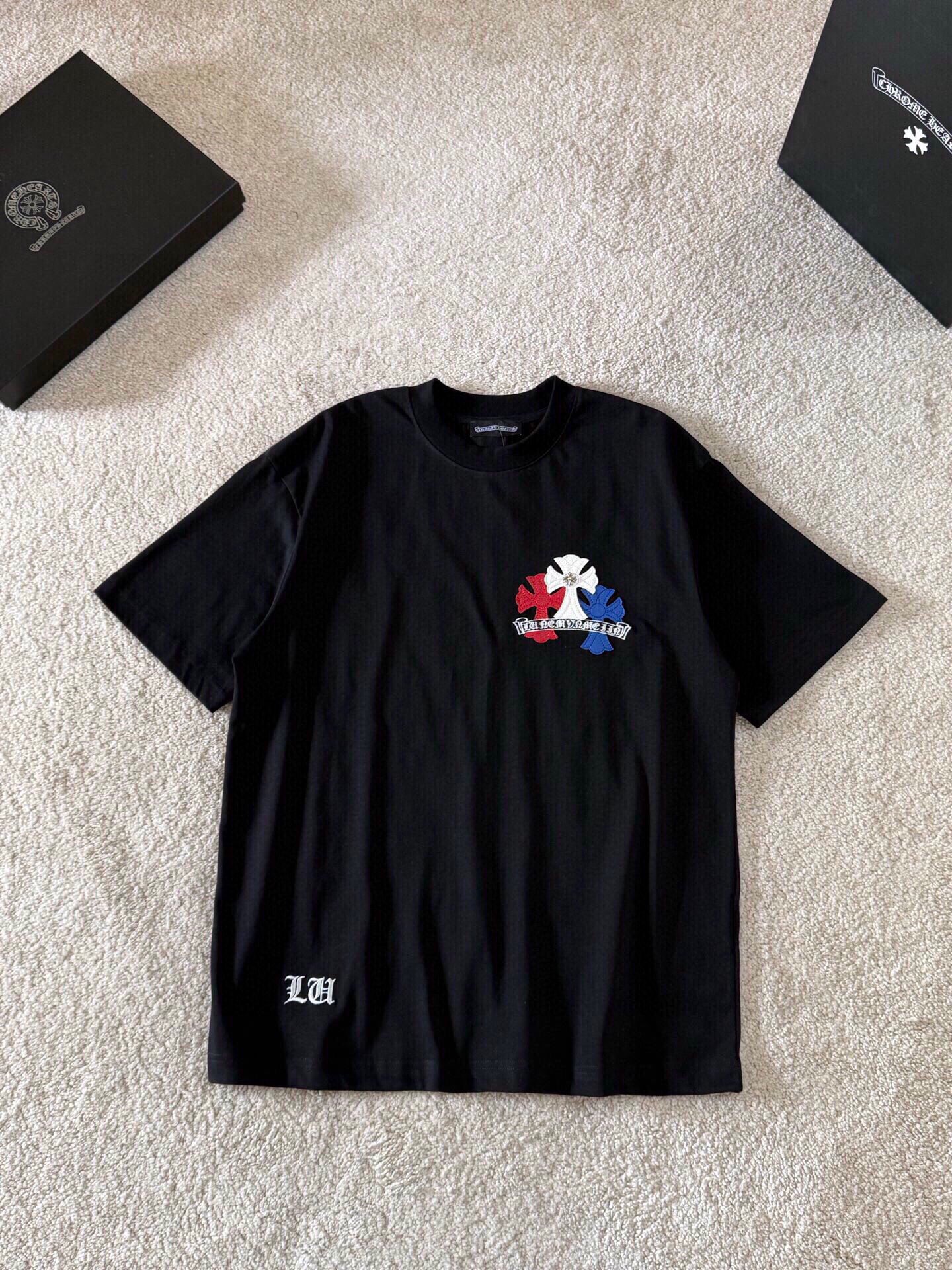目を惹くカラー 2025 クロムハーツ 新作 半袖Tシャツ スーパーコピー