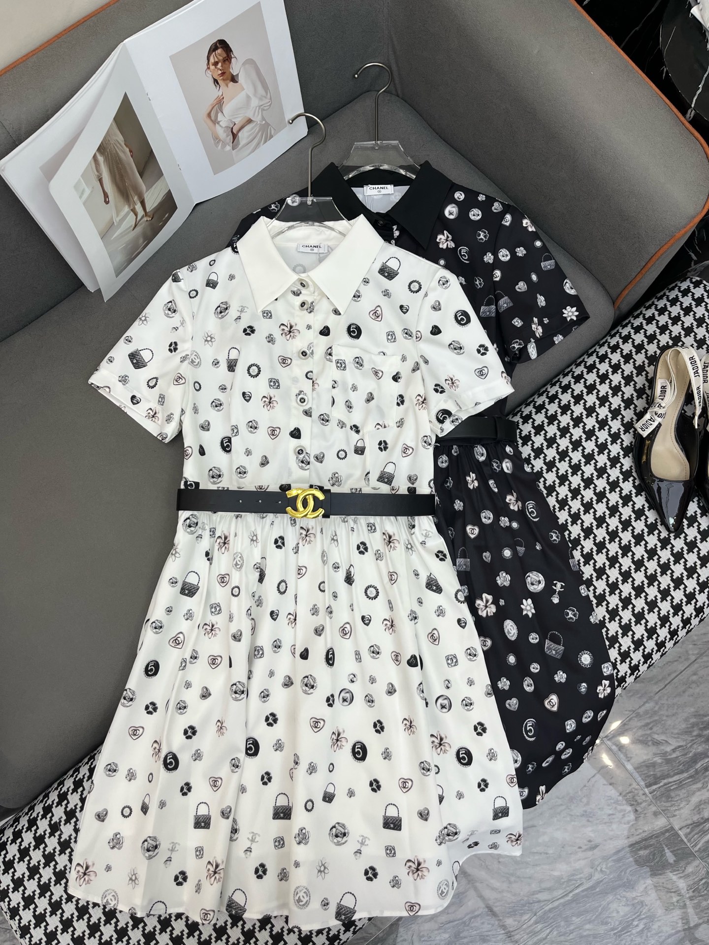 完売必至 ★ 2025 シャネル 新作 スカート コピー 2色