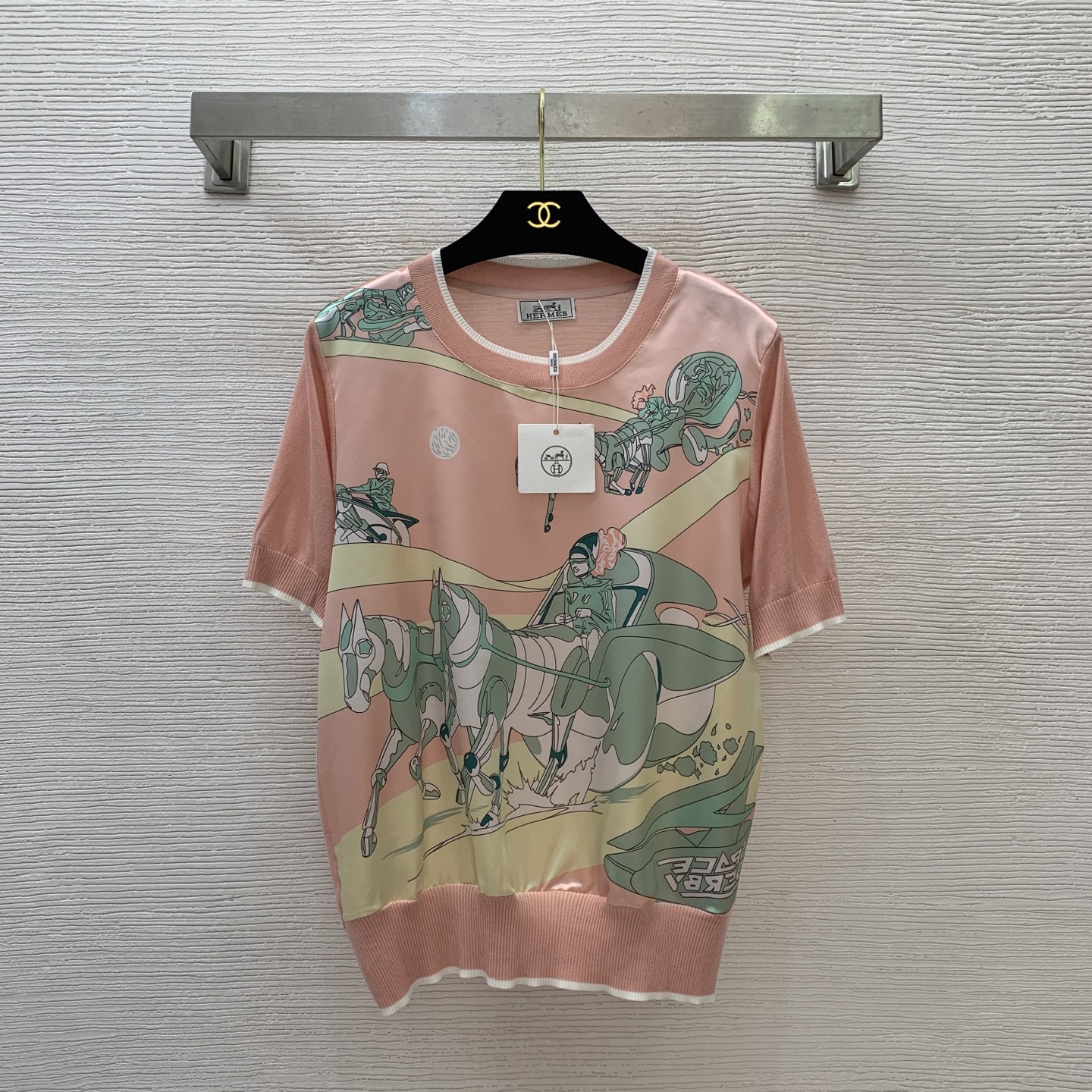 超希少！2025 エルメス 新作 半袖Tシャツ コピー 2色